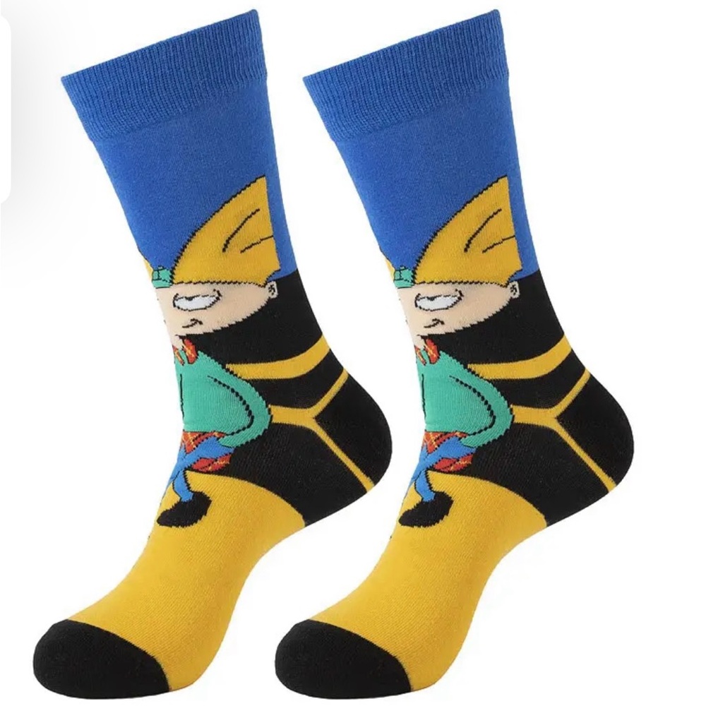 Hey Arnold! Socks, NEW